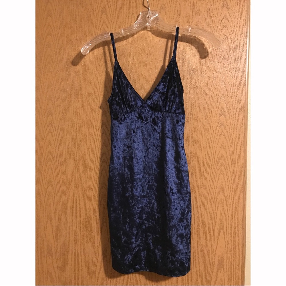 Blue minidress